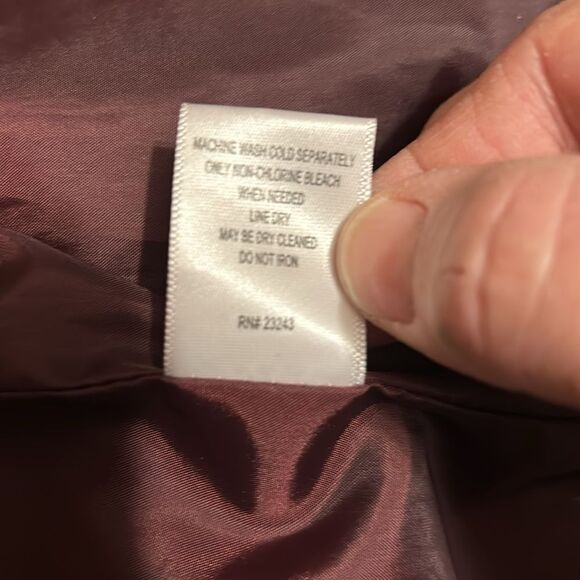 NWT New York & Company PU Leather Jacket Brown - Picture 6 of 7